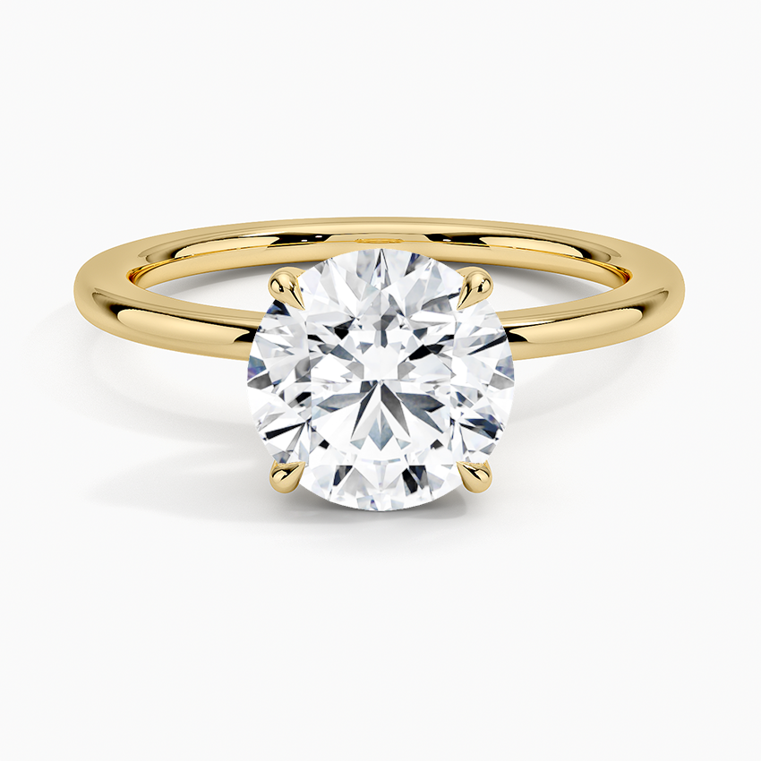 Round Cut Engagement Ring
