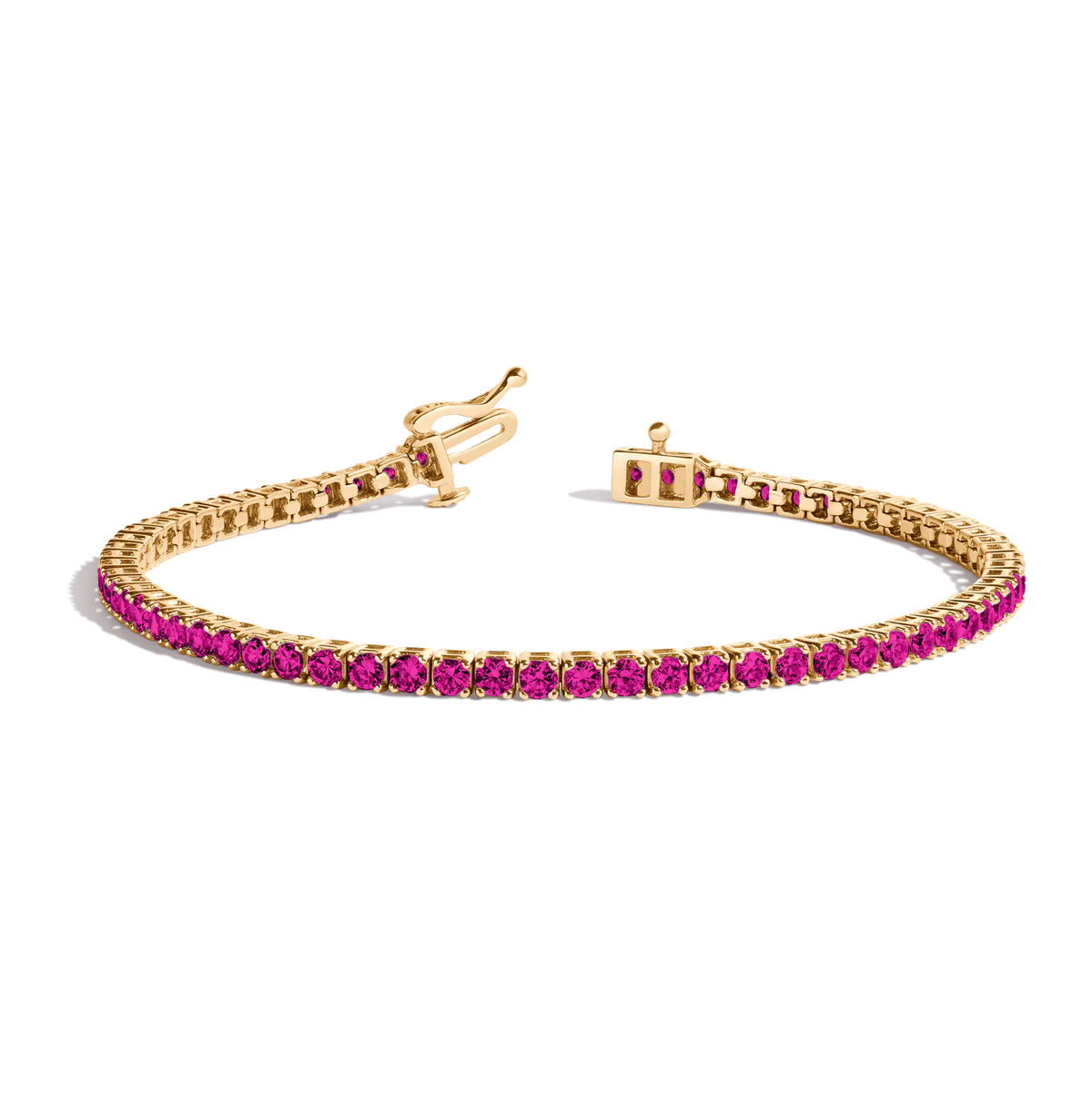Ruby Tennis Bracelet