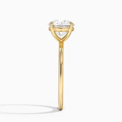 Round Cut Engagement Ring
