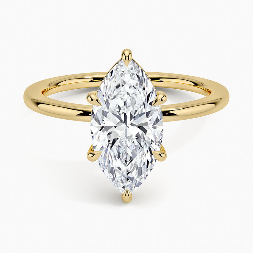 Marquise Cut Engagement Ring