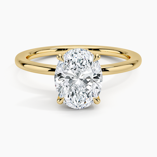 Oval Cut Engagement Ring