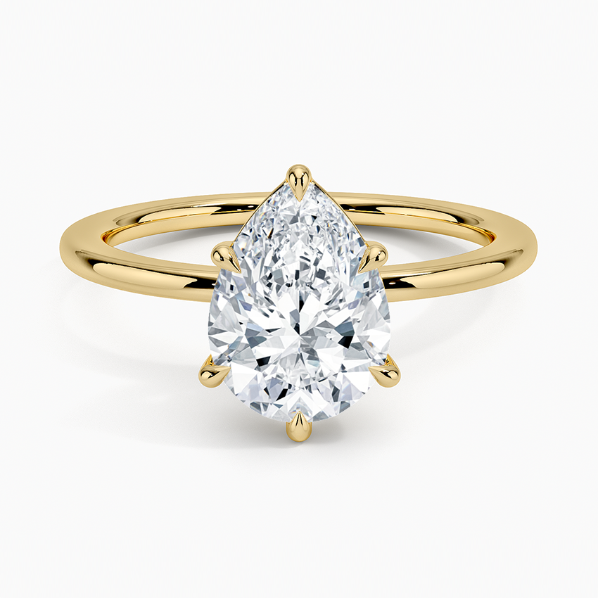 Pear Cut Engagement Ring