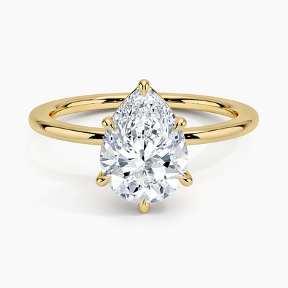 Pear Cut Engagement Ring