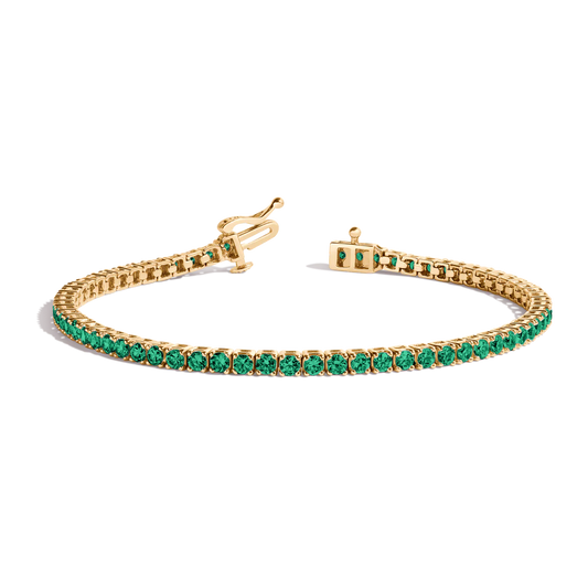 Emerald Tennis Bracelet