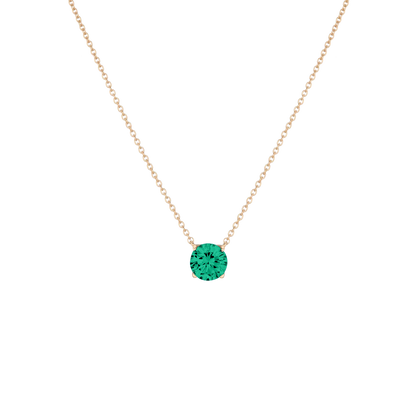 Emerald Pendant Necklace