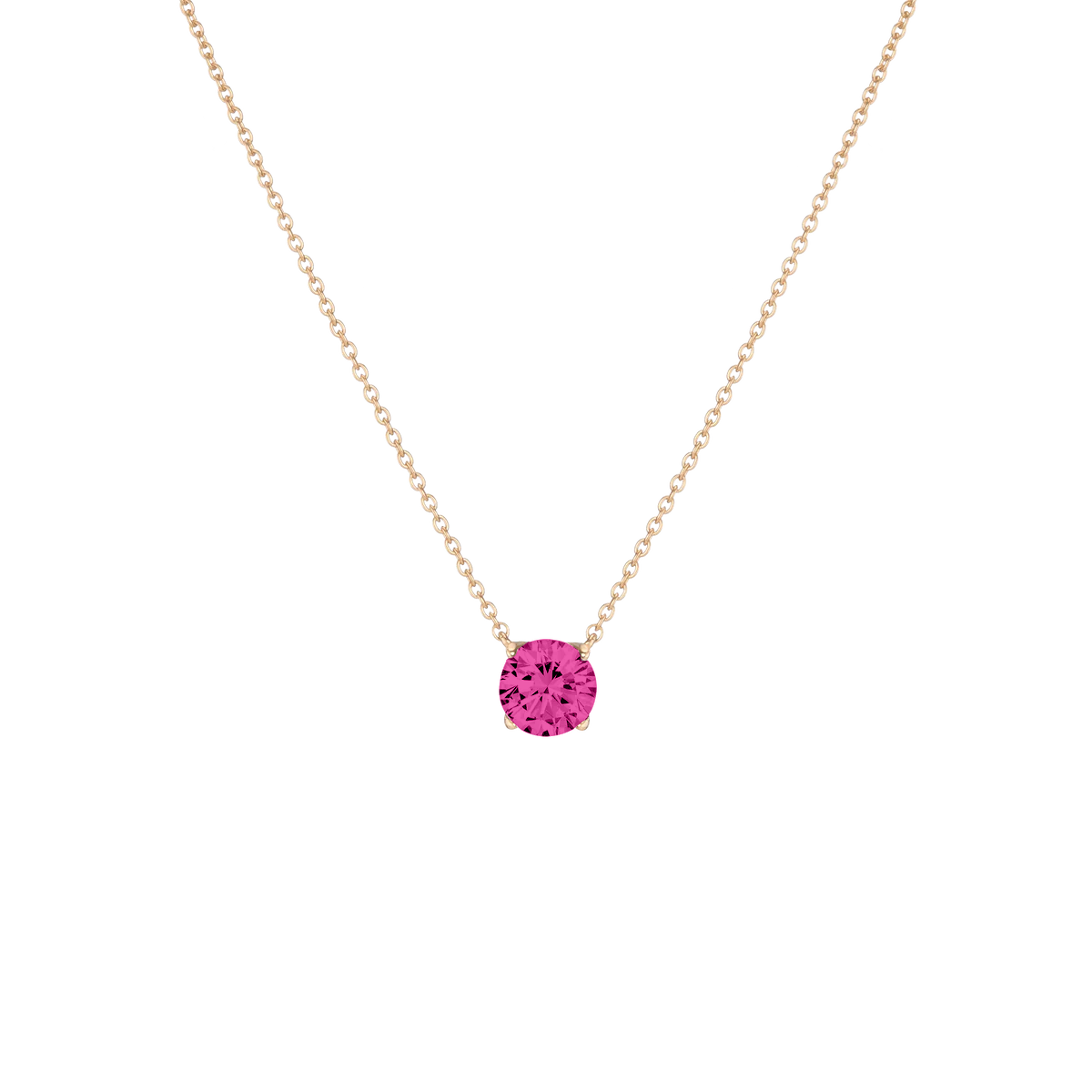 Ruby Pendant Necklace