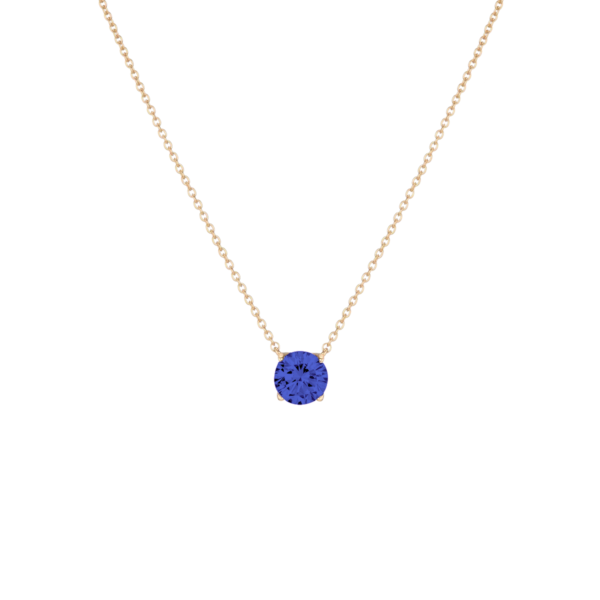 Sapphire Pendant Necklace