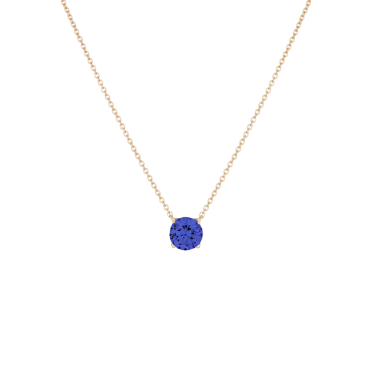 Sapphire Pendant Necklace