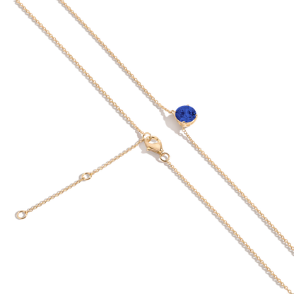 Sapphire Pendant Necklace